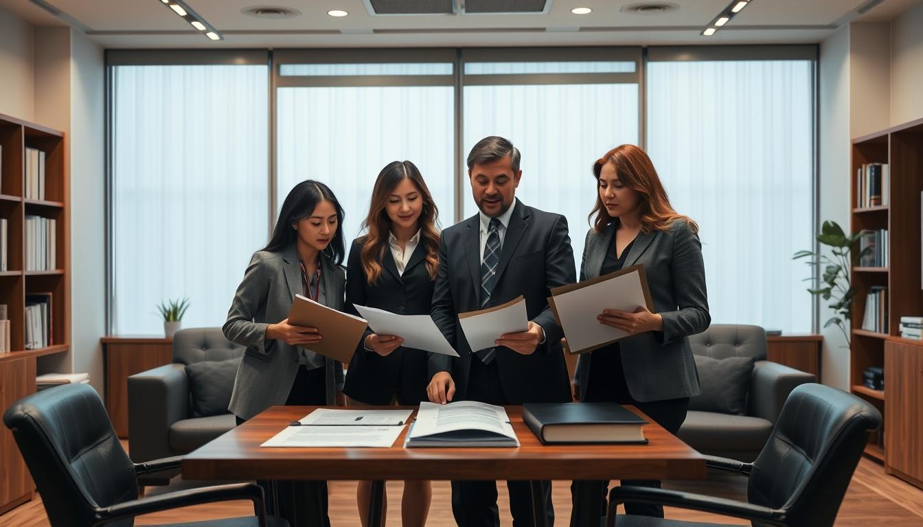 Property settlement documents and transfer review