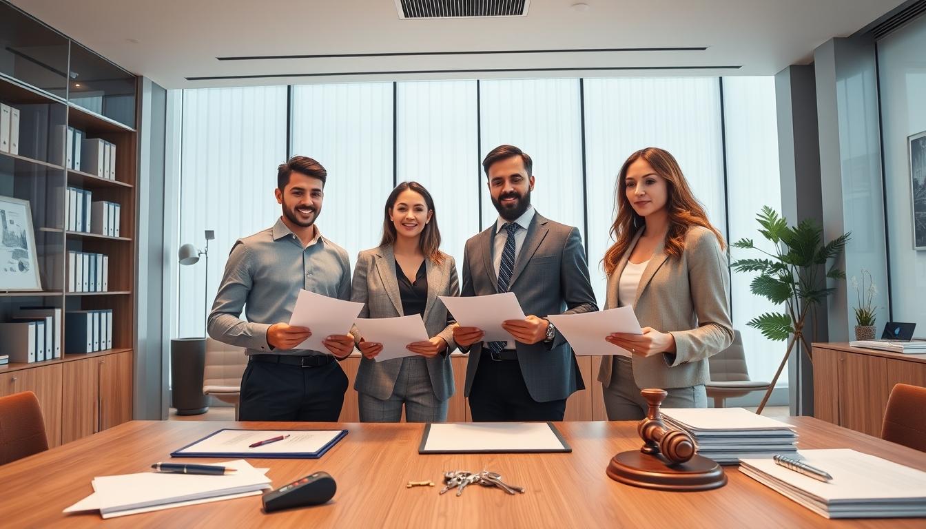 Finalizing documents and coordinating the real estate transfer